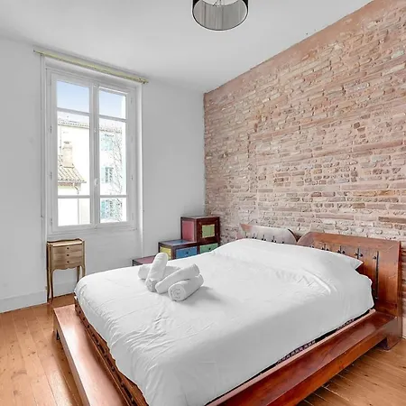 Appartement Rare Pearl Very Quiet And Bright In Toulouse