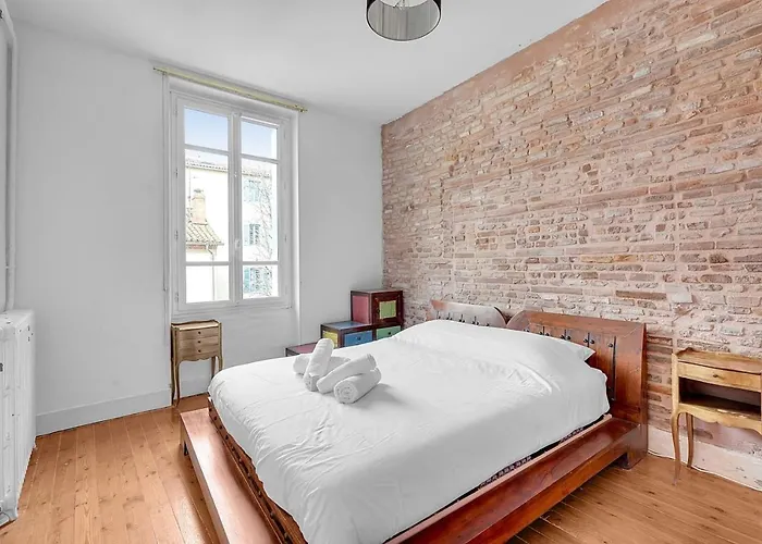Апартаменты Rare Pearl Very Quiet And Bright In Тулуза